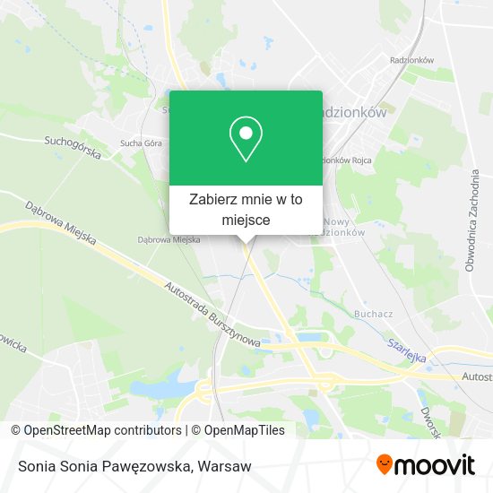 Mapa Sonia Sonia Pawęzowska