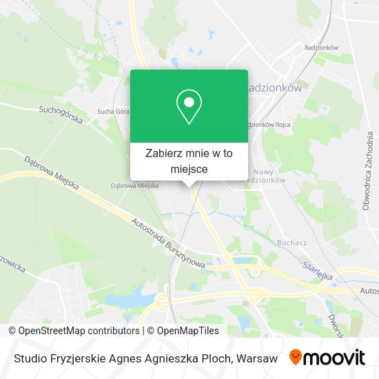 Mapa Studio Fryzjerskie Agnes Agnieszka Ploch