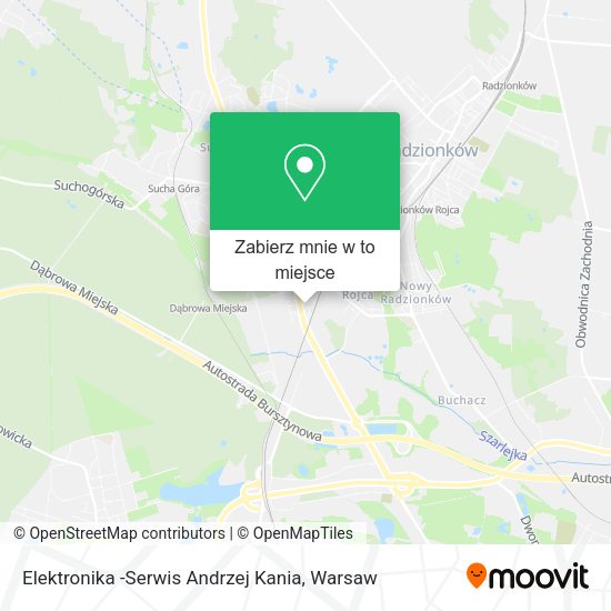 Mapa Elektronika -Serwis Andrzej Kania