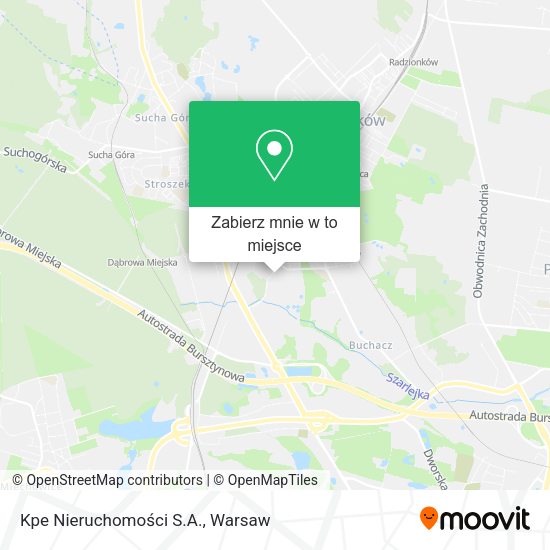 Mapa Kpe Nieruchomości S.A.