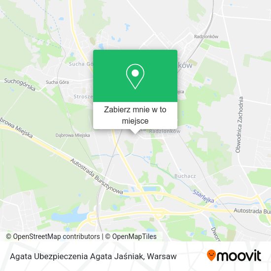 Mapa Agata Ubezpieczenia Agata Jaśniak