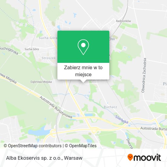 Mapa Alba Ekoservis sp. z o.o.