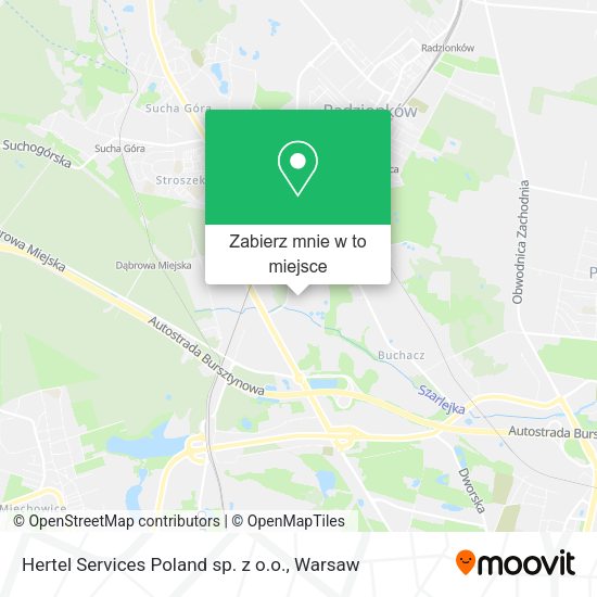 Mapa Hertel Services Poland sp. z o.o.