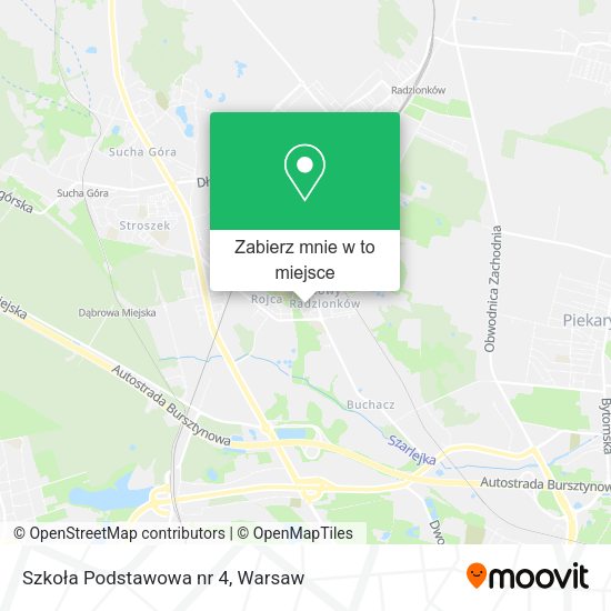 Mapa Szkoła Podstawowa nr 4