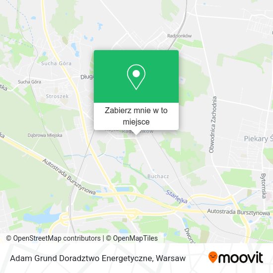 Mapa Adam Grund Doradztwo Energetyczne