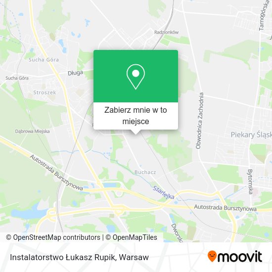 Mapa Instalatorstwo Łukasz Rupik