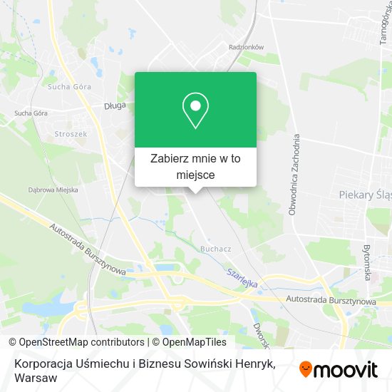 Mapa Korporacja Uśmiechu i Biznesu Sowiński Henryk