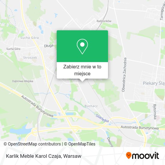 Mapa Karlik Meble Karol Czaja