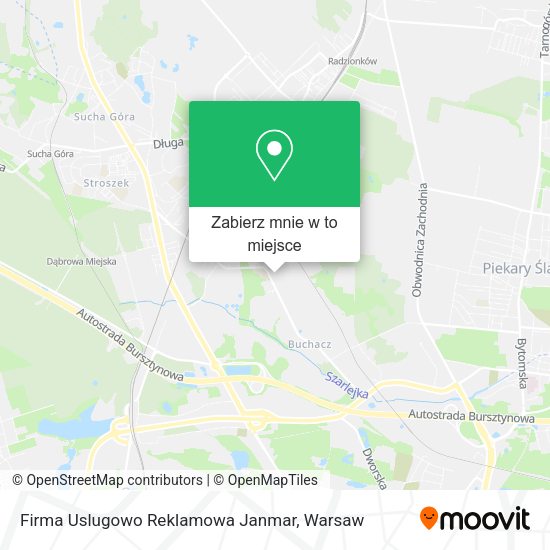 Mapa Firma Uslugowo Reklamowa Janmar