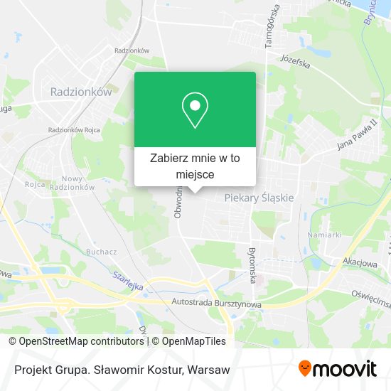 Mapa Projekt Grupa. Sławomir Kostur