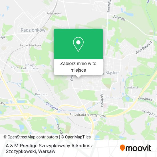 Mapa A & M Prestige Szczypkowscy Arkadiusz Szczypkowski