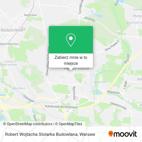 Mapa Robert Wojtacha Stolarka Budowlana