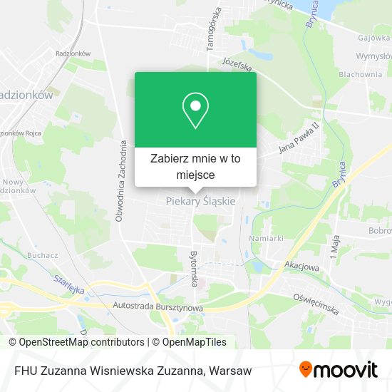 Mapa FHU Zuzanna Wisniewska Zuzanna