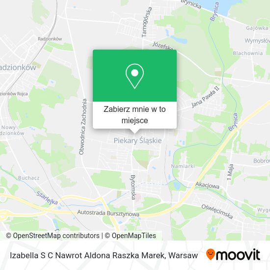 Mapa Izabella S C Nawrot Aldona Raszka Marek