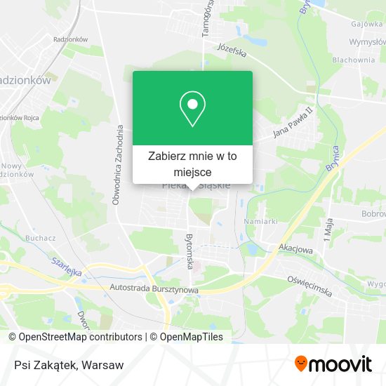 Mapa Psi Zakątek