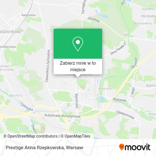 Mapa Prestige Anna Rzepkowska