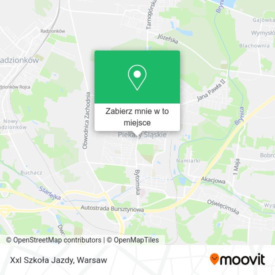 Mapa Xxl Szkoła Jazdy