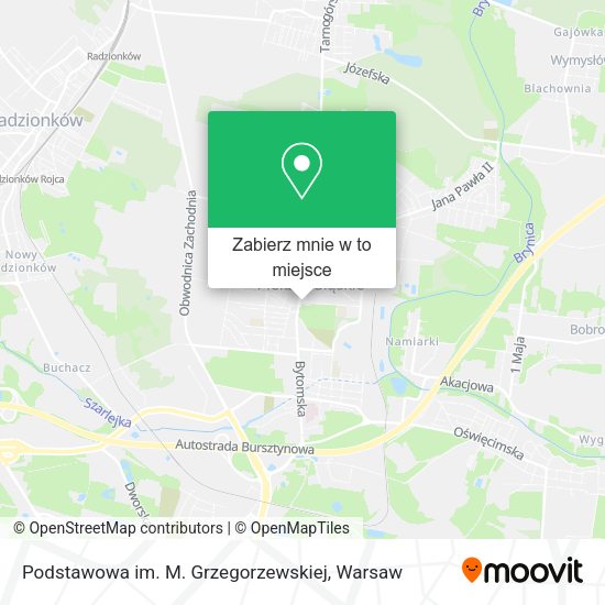 Mapa Podstawowa im. M. Grzegorzewskiej