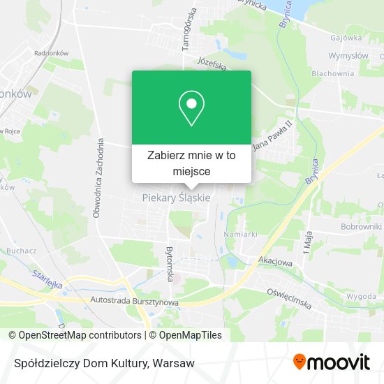 Mapa Spółdzielczy Dom Kultury