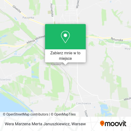 Mapa Wera Marzena Merta Januszkiewicz