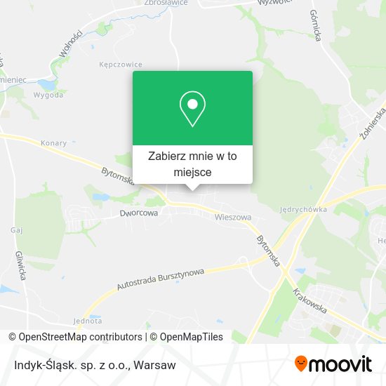 Mapa Indyk-Śląsk. sp. z o.o.