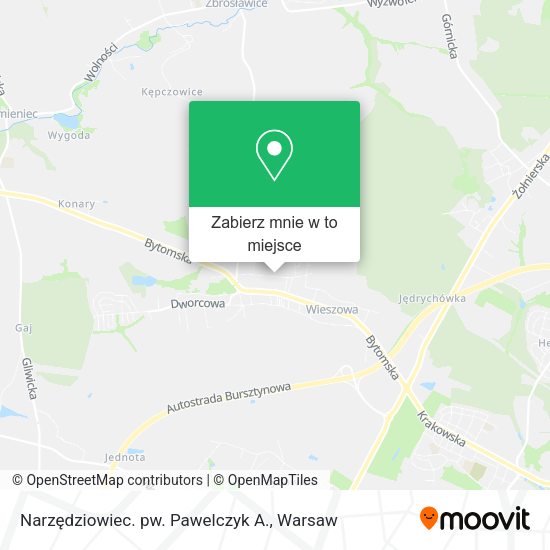 Mapa Narzędziowiec. pw. Pawelczyk A.