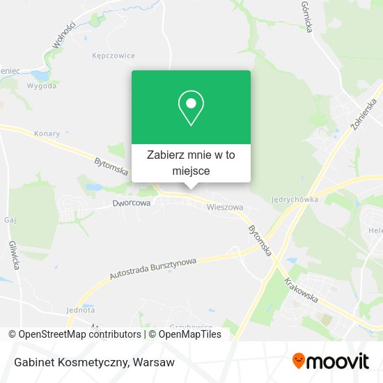 Mapa Gabinet Kosmetyczny