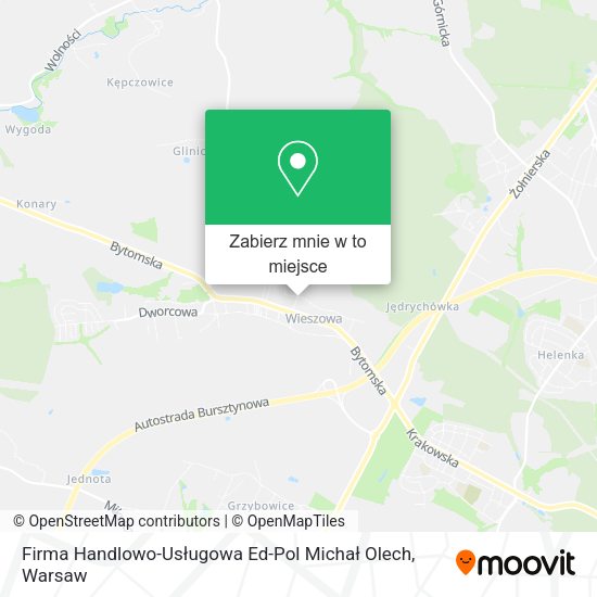 Mapa Firma Handlowo-Usługowa Ed-Pol Michał Olech