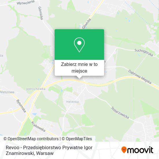 Mapa Revoo - Przedsiębiorstwo Prywatne Igor Znamirowski