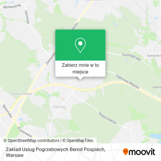 Mapa Zaklad Uslug Pogrzebowych Bernd Pospiech