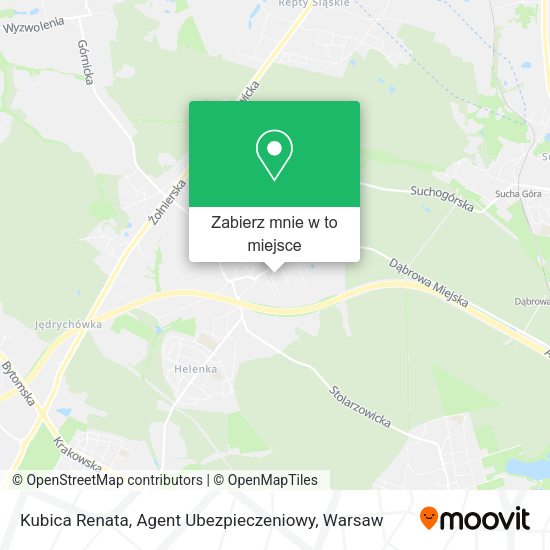 Mapa Kubica Renata, Agent Ubezpieczeniowy