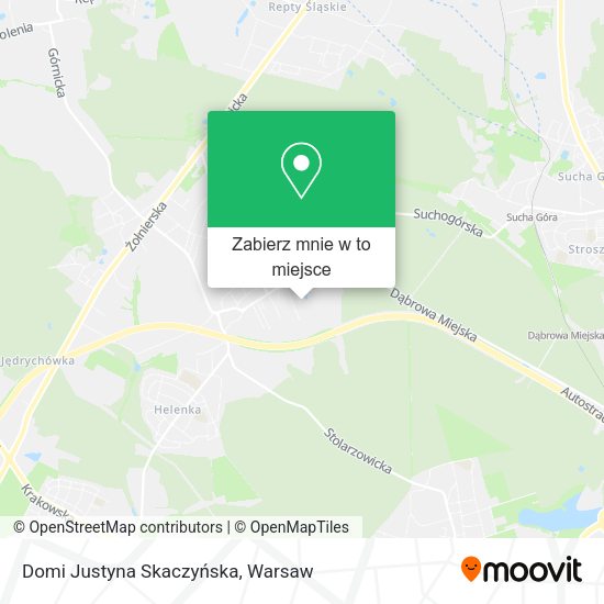 Mapa Domi Justyna Skaczyńska