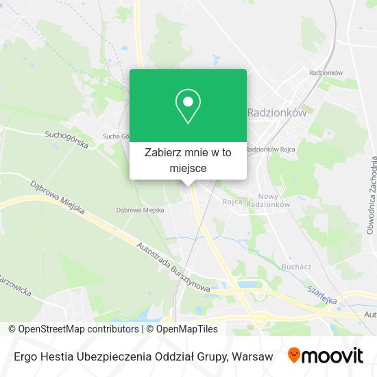 Mapa Ergo Hestia Ubezpieczenia Oddział Grupy