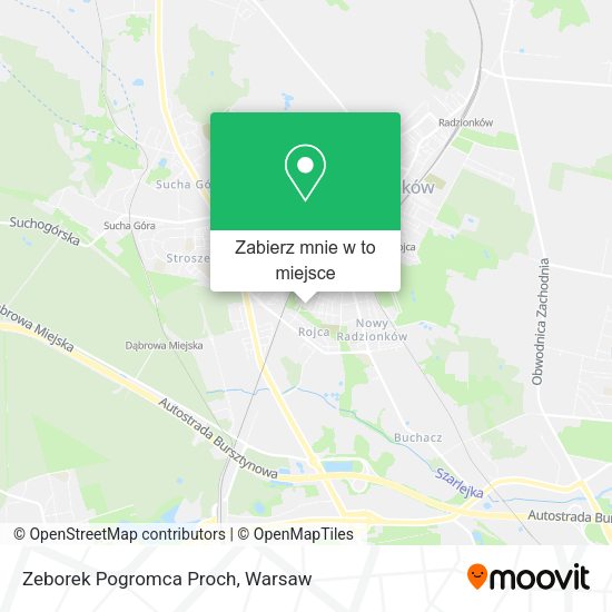 Mapa Zeborek Pogromca Proch