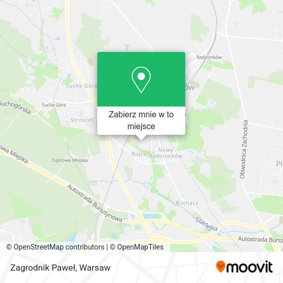 Mapa Zagrodnik Paweł