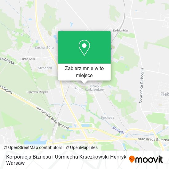 Mapa Korporacja Biznesu i Uśmiechu Kruczkowski Henryk