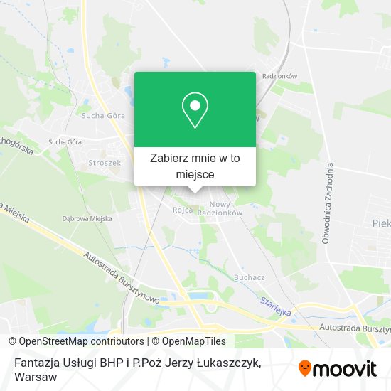 Mapa Fantazja Usługi BHP i P.Poż Jerzy Łukaszczyk