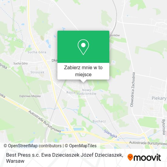 Mapa Best Press s.c. Ewa Dzieciaszek Józef Dzieciaszek