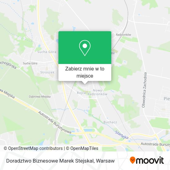 Mapa Doradztwo Biznesowe Marek Stejskal