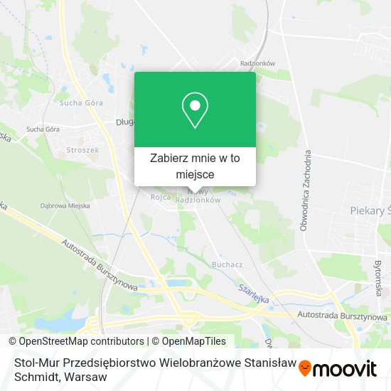 Mapa Stol-Mur Przedsiębiorstwo Wielobranżowe Stanisław Schmidt