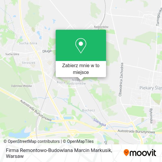 Mapa Firma Remontowo-Budowlana Marcin Markusik