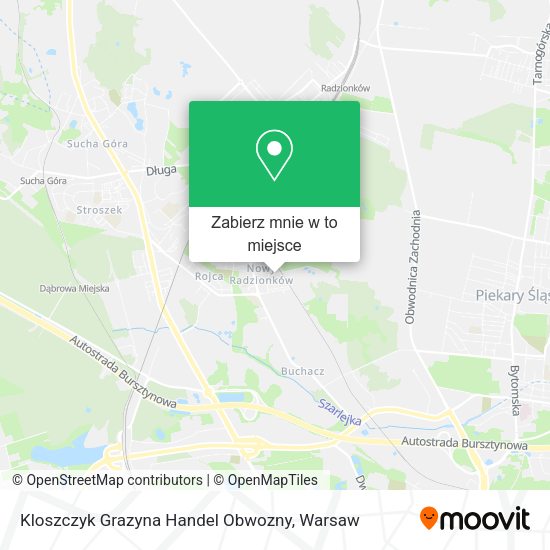 Mapa Kloszczyk Grazyna Handel Obwozny