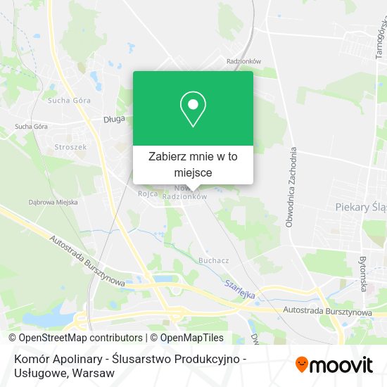 Mapa Komór Apolinary - Ślusarstwo Produkcyjno - Usługowe