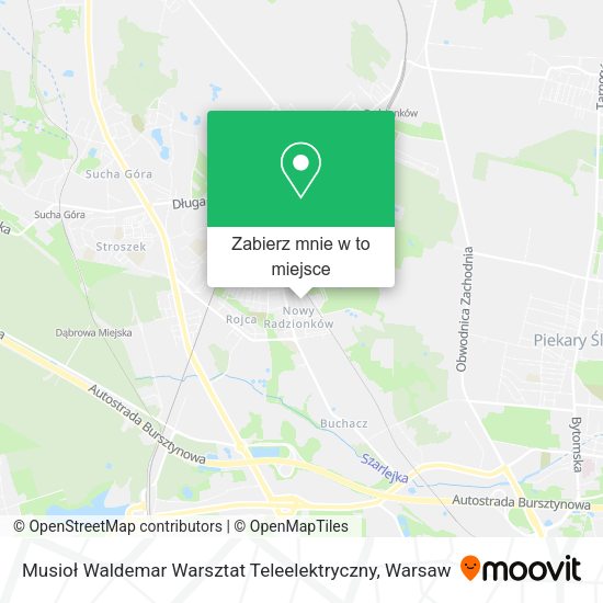 Mapa Musioł Waldemar Warsztat Teleelektryczny