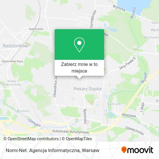 Mapa Nomi-Net. Agencja Informatyczna