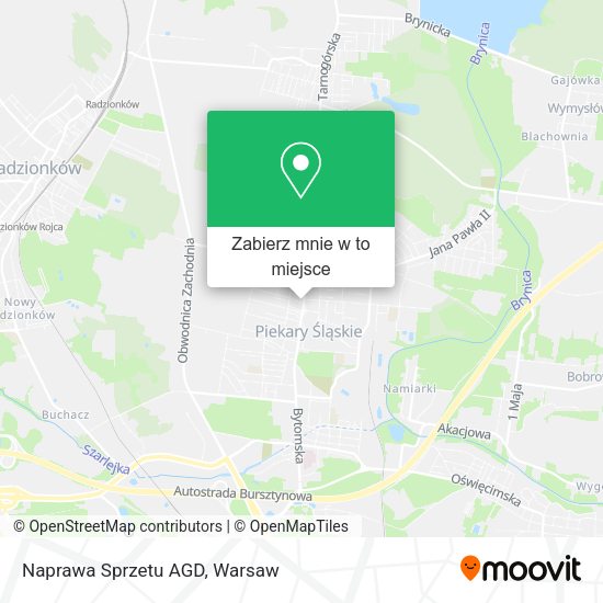 Mapa Naprawa Sprzetu AGD