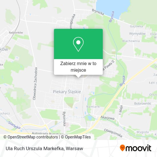 Mapa Ula Ruch Urszula Markefka