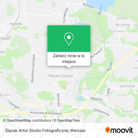 Mapa Ślęzak Artur Studio Fotograficzne