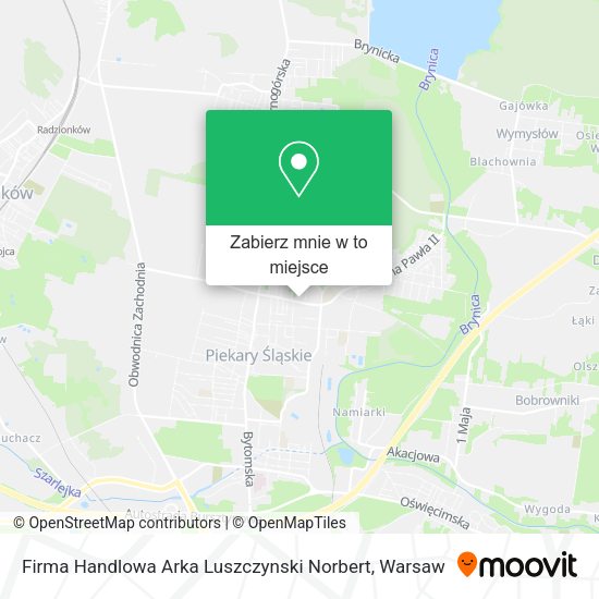 Mapa Firma Handlowa Arka Luszczynski Norbert