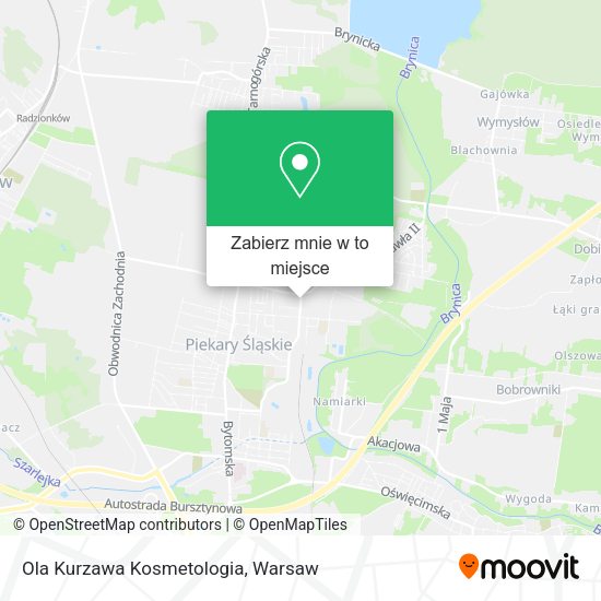 Mapa Ola Kurzawa Kosmetologia